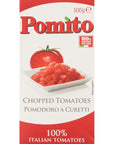 Pomi Finely Chopped Tomatoes, Made from 100% Fresh Italian Tomatoes - 500 g