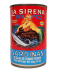 La Sirena Pica Poco Sardine 55 oz  Sardina Pack of 1