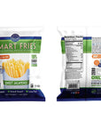 Gourmet Basics Smart Fries Variety Pack - Air Popped Low Calorie Snacks - Gluten Free, Low Fat, non-GMO - Reduced Fat Potato Chips Stres 1oz 4-Flavor Variety Pack (Pack of 24)