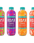 Roar Organic Electrolyte Infusions - 4 Flavor Variety, Pack of 8