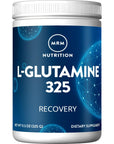 MRM Nutrition L-Glutamine | 5000mg | Recovery | Amino Acid | Muscle Support | Immune + Gut Health | Fermented | 65 Servings