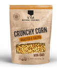 Natural Craving Salted and Roasted Corn Nuts  Original Toasted Corn Kernels in Resealable Bag  Crunchy Snack Natural Cravings Corn Nuts