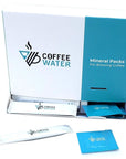 COFFEE WATER Mineral Packs for Making Water for Coffee Makes 25 Gallons