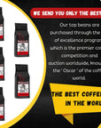 Hercules Organic Coffee Gift Set from Mexico Colombia Sumatra Honduras Ethiopia  25 oz Exotic Premium SingleOrigins Blend Pack  Perfect for Coffee Lovers Whole Bean