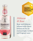 Pearsons Botanicals Hibiscus & Rose Gin Alternative - 700ml