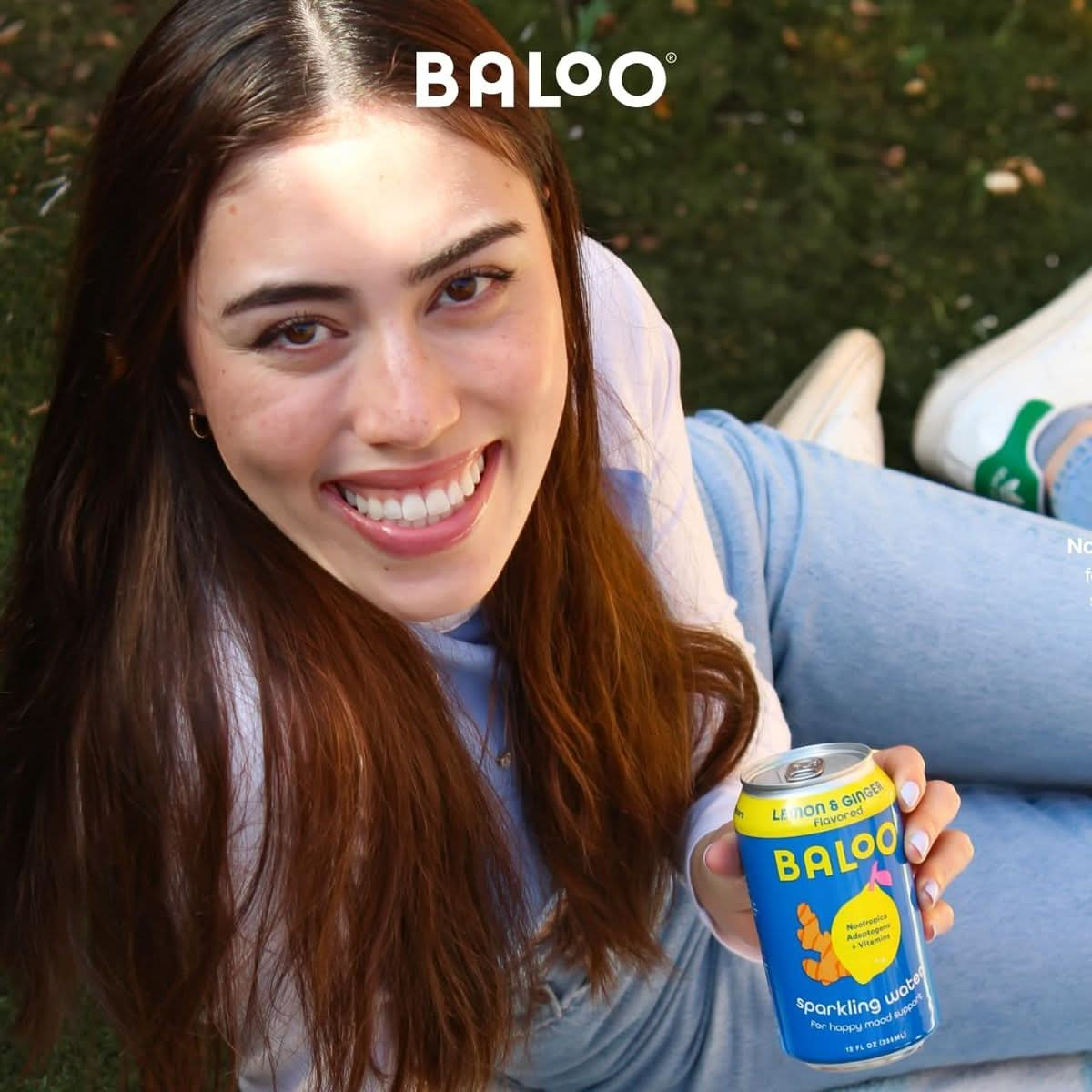 Baloo Sparkling Water Variety Pack MoodBoosting Sparkling Water w Nootropics Adaptogens  Vitamins 12 Ounce Cans Pack of 12  NO Artificial Sweeteners Low Calories  Low Sugar Kosher Certified