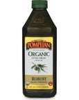 Pompeian USDA Organic Robust Extra Virgin Olive Oil, First Cold Pressed, Full-Bodied Flavor, Perfect for Salad Dressings & Marinades, 48 FL. OZ.