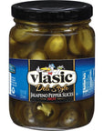 Vlasic Deli Style Hot Jalapeno Pepper Slices Keto Friendly 12 FL OZ Jars Pack of 12