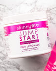 SkinnyFit Jump Start Pre Workout Supplement for Women 30 Servings - Creatine Free Powdered Mix Drink to Help Increase Energy, Focus, and Endurance, Pink Lemonade Flavor