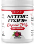 Snap Supplements USDA Organic Beet Root Powder Nitric Oxide Supplement, Support Healthy Blood Circulation, 250g