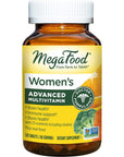 MegaFood Women's Advanced Multivitamin for Women - Doctor-Formulated With Iron, Choline, Vitamin D, Vitamin C & Zinc - Brain Health - Immune Support - Non-GMO - Vegetarian - 120 Tabs (60 Servings)