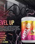 RevSupps Level Up Nootropic Pre Workout Supplement Powder - Dynamine, Creatine Beta Alanine & L Citrulline - Energy & Enhanced Focus Support - Brain-Boosting Nootropics, Tropical Paradise (1 Unit)