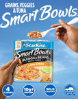 StarKist Smart Bowls Latin Citrus 45 oz Pouch Pack of 12  Features Quinoa  Beans with Wild Caught Tuna