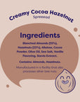 Paranice  Creamy Cocoa Hazelnut Spread  77 Almond and Hazelnut  Sugar Free  Keto and Vegan  Gluten Free  Dairy Free  Palm Oil Free  Erythritol Free  10 Oz  Pack of 1