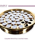 Simply Communion Prefilled Communion  Tray  Seatback Pew Compatible  Concord Grape Juice and Bread  Box of 600