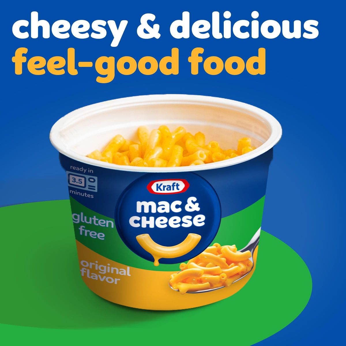 Kraft Gluten Free Original Mac  Cheese Macaroni and Cheese Dinner 4 ct Pack 19 oz Cups