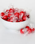 Red Hot Cinnamon Candy Balls  5 Pounds  Individually Wrapped Hot Fire Candies  Bulk Red Candies  Cinnamon Hot Candies