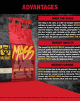 Mutant Mass | Weight Mass Gainer Protein Powder - high Calorie Protein Powder for Muscular Mass - Vanilla Ice Cream - 5 Pound