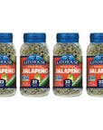 Litehouse Freeze Dried Jalapeno Peppers  Substitute for Fresh Jalapeno Peppers Freeze Dried Pepper Jar Equal to 22 Jalapeno Peppers Organic Pepper Seasoning NonGMO GlutenFree  028 Oz 4Pack