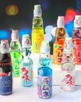 Hata Ramune Japanese Marble Soft Drink  Carbonated Drink  Mix Variety Flavors 5 pack  676fl oz  Within Available Kind  By World Group Packing Solutions