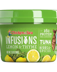 Chicken of the Sea Infusions Tuna Lemon  Thyme 28Ounce Cup Pack of 1