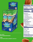 Blue Diamond Almonds Whole Natural Flavored Snack Nuts Single Serve Bags 15 Oz Tubes Pack of 12