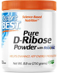 Doctor's Best D-Ribose with Bioenergy Ribose - 250g - 8.8 Ounce