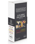 bartesian The Classic Collection cocktail Mixer capsules Variety Pack of 6  for bartesian Premium cocktail Maker 55350