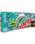 Mtn Dew Baja Blast Tropical Lime Munchie Box Reserve Regular Pack of 12 12Oz Cans