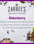 Zarbee''s Adult Elderberry Immune Support Gummies, Berry 60ct, brand is Zarbee''s, variation theme is Style that is Berry Gummies, 60ct