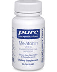 Pure Encapsulations Melatonin 20 mg | Supplement to Support Natural Sleep Cycles, Cells, and Tissues* | 60 Capsules