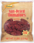 Roland Foods SunDried Tomato Halves Specialty Imported Food 5Pound Bag