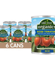 Take Root Organics Canned Organic Diced Tomatoes 28 oz Can Pack of 6 Cans