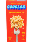 Goodles Shella Good Aged White Cheddar and Shells Pasta  Nutrient Packed with Real Cheese Fiber Protein Prebiotics Plants  Vegetables  NonGMO Organic Ingredients Shella Good 6 oz 1 Pack