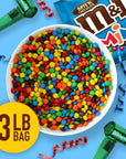 MMS MINIS Milk Chocolate Candy Bulk Candy 3 lbs Bag