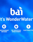 Bai Flavors Variety Pack Antioxidant Infused Water Beverage with Vitamin C and No Artificial Sweeteners 18 fl oz bottles 12 pack