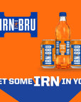 IRNBRU From AG Barr The Original and Best Sparkling Flavored Soft Drink  A Scottish Favorite  330 ML Pack of 6