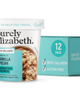 Purely Elizabeth, Vanilla Pecan, Collagen Oatmeal Cups With Nut Butter Packet, Gluten-Free, 2 Ounce (Pack of 12)