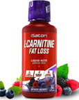 iSatori L-Carnitine Liquid Metabolic Enhancer and Energy Booster - Mixed Berry 1500mg (24 Servings)