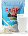 Hester FARM Lactose Free Whey Milk Powder Lactose Free Milk Product for Kids and Adults for Drinking Cooking Baking 800g Milk 5Year ShelfLife Great for Camping  Emergencies