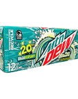 Mtn Dew Baja Blast Tropical Lime Munchie Box Reserve Regular Pack of 12 12Oz Cans