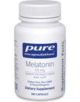 Pure Encapsulations Melatonin 0.5 mg | Antioxidant Supplement to Support Natural Sleeping* | 180 Capsules