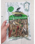 Nai Pramong Brand Crispy Anchovy with Herbs Seafood Snacks Size 70g X 2 Packs