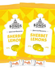 Bonds of London SHERBET LEMONS Flavored British Import 2 Pack WBundle Bonanza Candy