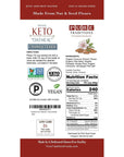 Keto Oatmeal Instant Hot Cereal Unsweetened Certified Paleo Keto Certified Gluten  Grain Free 141 oz 1 Pack