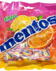 Mentos Fruit 150 Single Serve Pillow Packs 405g 143oz Large Bag