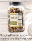 Roland Foods Dried Mixed Wild Mushrooms Specialty Imported Food 16 Ounce Pack of 1