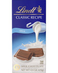 Lindt CLASSIC RECIPE Milk Chocolate Candy Bar Summer Smores Chocolate 44 oz 12 Pack