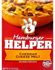 Betty Crocker CHEDDAR CHEESE MELT Hamburger Helper 47oz 2 Pack