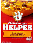 Betty Crocker Hamburger Helper Cheddar Cheese Melt 47oz Box Pack of 6